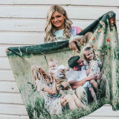 Fleece Photo Blanket