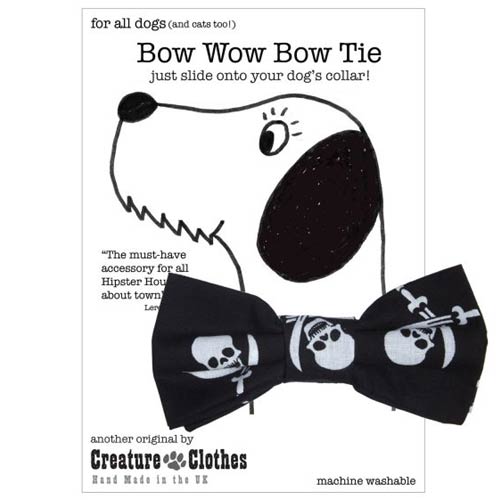 Pirate Dog Bow Tie