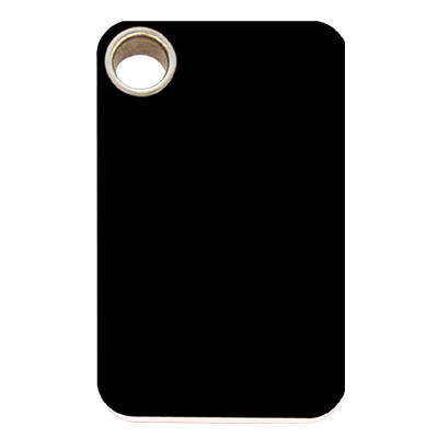 Small Plastic Dog Tag - Rectangle