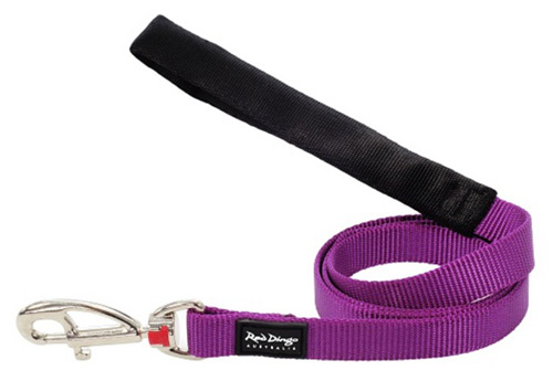 Red Dingo Purple Dog Lead