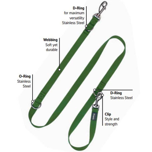 Double-Ended Multipurpose Dog Lead