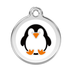 Small Dog ID Tag - Penguin