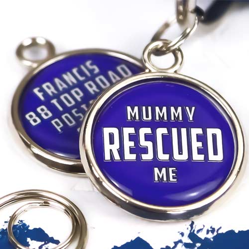 Rescue Dog Pet Tags