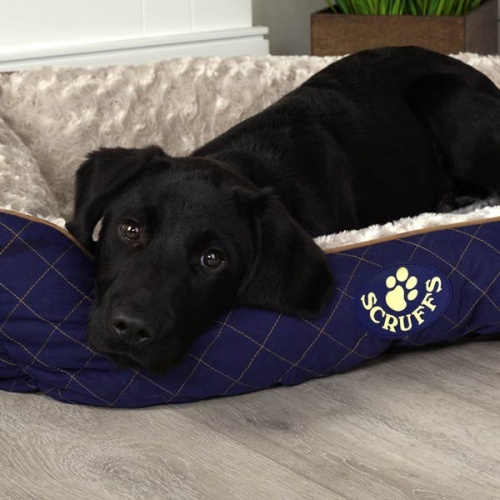 Wilton Quilted Dog Bed