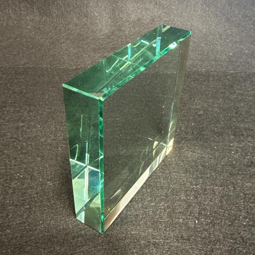 Personalised Glass Photo Block