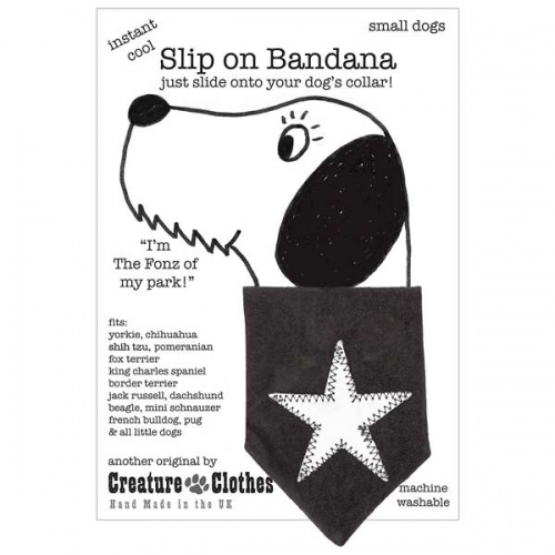 Silver Star Dog Bandanas