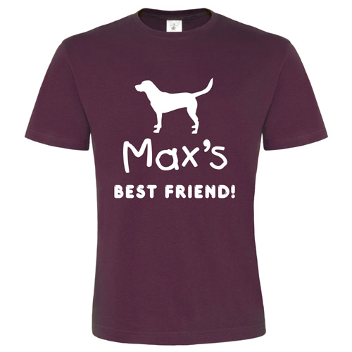 Unisex Personalised T-Shirt - Best Friend
