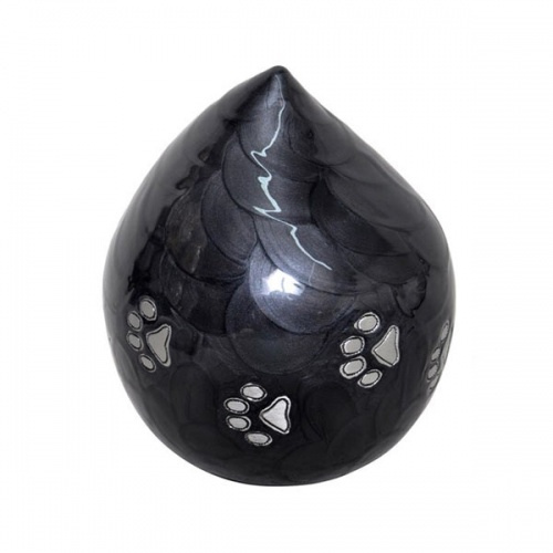 Enamel Teardrop Dog Urns