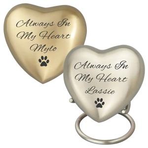 Always in my Heart Personalised Keepsake Urn