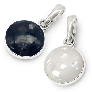 Aura-Star Ashes Necklace - Round Pendant