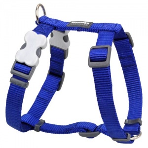 Red Dingo Dark Blue Dog Harness