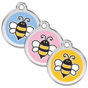 Large Dog ID Tag - Bumble Bee