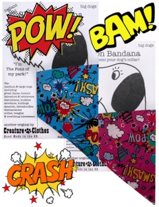 Cartoon Comic Dog Bandana