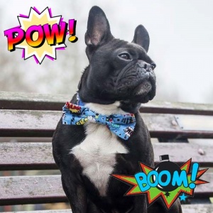 Cartoon Comic Dog Bow Ties