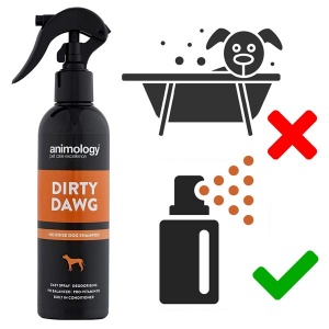 Dirty Dawg No Rinse Dog Shampoo Spray