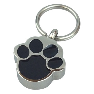 Dog Ashes Keyring - Pet Paw