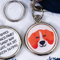 Dog Breed Pet Tag - Beagle