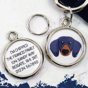 Dog Breed Pet Tag - Dachshund