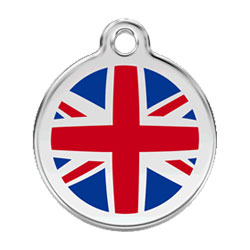 Medium Dog ID Tag - Union Jack