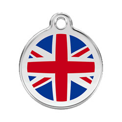 Small Dog ID Tag - Union Jack