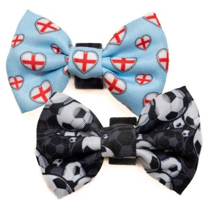 Football Dog Bow Tie