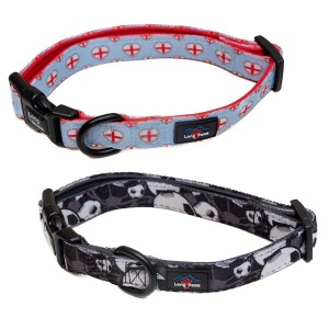 Football Dog Collar & Lead