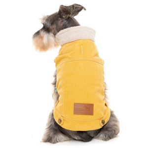 FuzzYard Rebel Mustard Dog Jacket