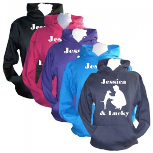 Unisex Personalised Hoodie - Dog & Owner