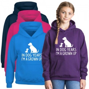 Kids Hoodie - Grown Up