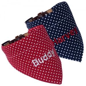 Luxury Personalised Dog Bandana