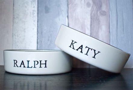 Personalised Dog Bowl - Stamp