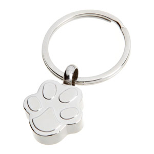 Pet Paw Keyring Ashes Urn