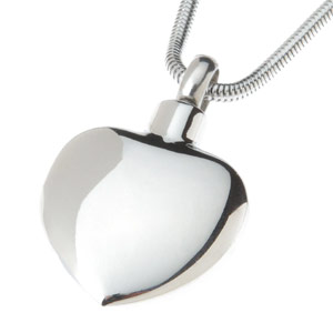Chelsea Necklace Urn - Classic Heart