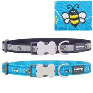 Red Dingo Dog Collar Bumble Bee