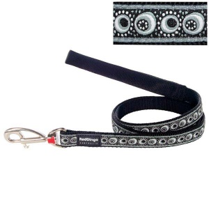 Red Dingo Cosmos Black Dog Lead