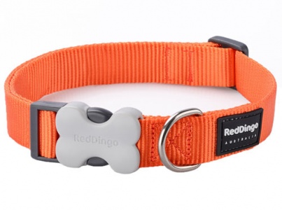 Red Dingo Orange Dog Collar