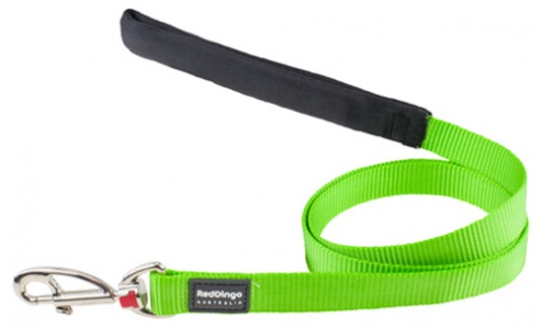 Red Dingo Lime Green Dog Lead