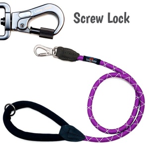 Comfort Lead with Screw Carabiner Clip