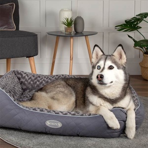 Wilton Quilted Dog Bed