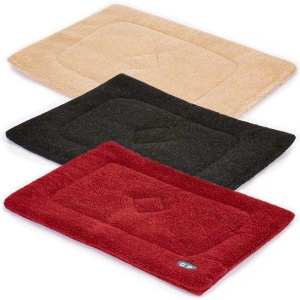 Sherpa Fleece Dog Crate Mat