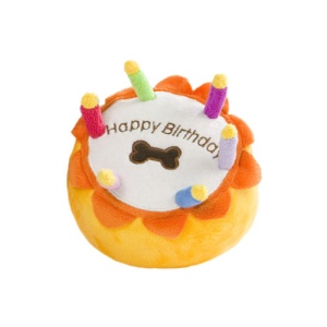 Birthday Cake Dog Toy
