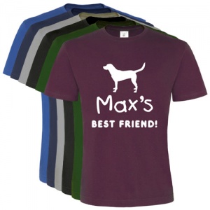 Unisex Personalised T-Shirt - Best Friend