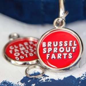 Xmas Dog Tag - Brussel Sprout Farts