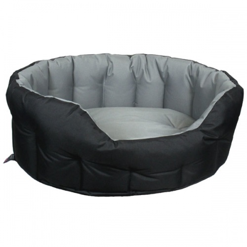 P&L Country Dog Waterproof Dog Bed Oval UK Made D for Dog