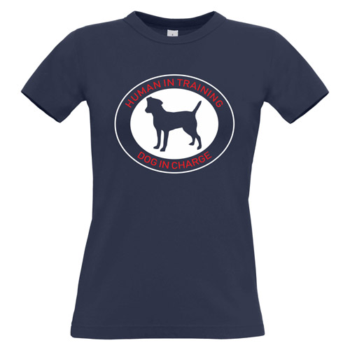 Women's Slogan T-Shirt - Human In Training