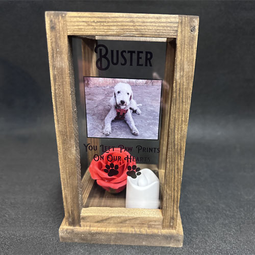 Personalised Pet Memorial Lantern