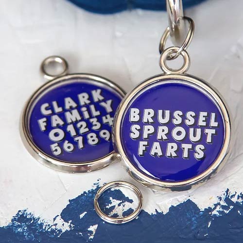 Xmas Dog Tag - Brussel Sprout Farts