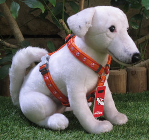 Red Dingo Y-shaped Dog Harness