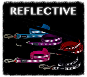 Reflective dog leads by Red Dingo