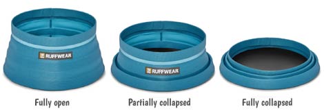 Ruffwear Bivy collapsible dog travel bowl